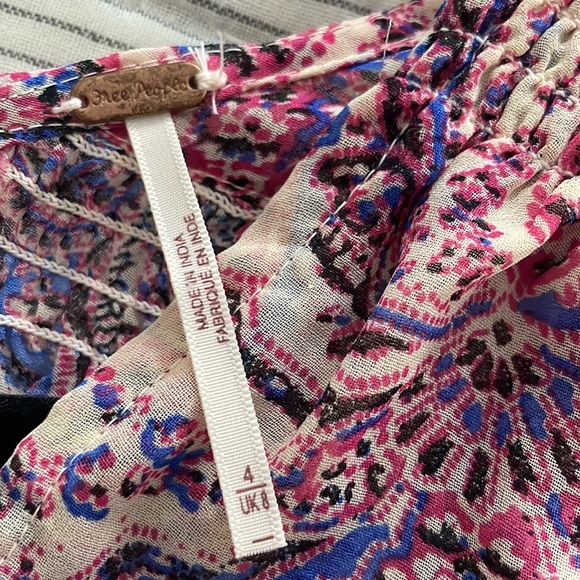 Free people paisley purple dress - Picture 2 of 7